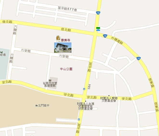 雲集寺地圖 雲集寺地圖
